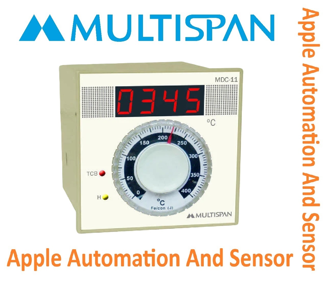 Mdc-2911 Multispan Temperature Controller With Knob
