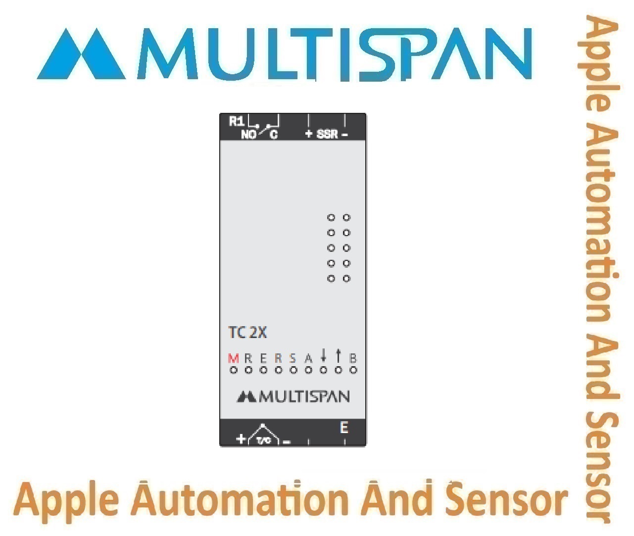 Tc-1x Multispan Blind Din Rail Pid Controller