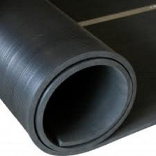 Anti Vibration Rubber Sheet - EPDM Rubber, 1m x 2m & 1.2m x 10m Sizes, Black, Smooth Finish, High Strength, Easy Flexibility, Food Quality