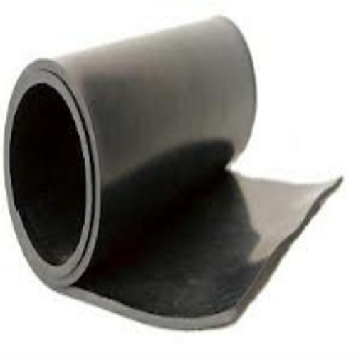 Anti Vibration Rubber Sheet - Epdm Rubber, 1m X 2m & 1.2m X 10m Sizes, Black, Smooth Finish, High Strength, Easy Flexibility, Food Quality