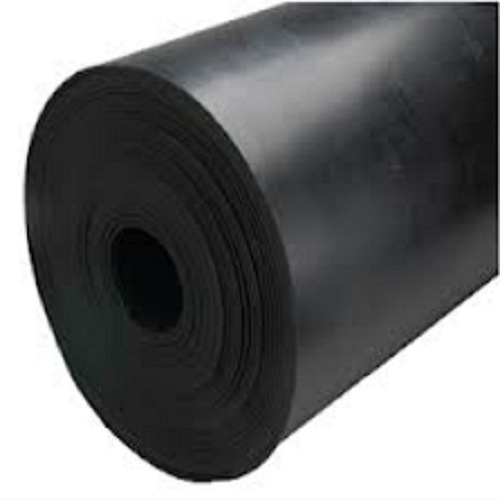 Anti Vibration Rubber Sheet - Epdm Rubber, 1m X 2m & 1.2m X 10m Sizes, Black, Smooth Finish, High Strength, Easy Flexibility, Food Quality