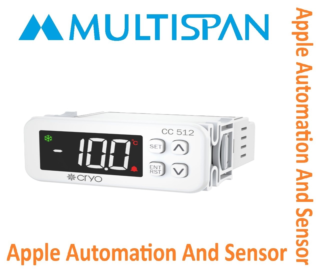 Cc-515 Multispan Cooling Controller - Precision Temperature Control, Input/output Options, Universal Pid Integration, 1 Year Warranty, Versatile Applications