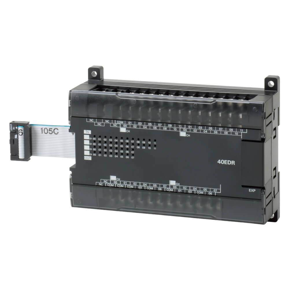 Omron Cp1w-40edr - Digital Plc Module, 1x1x1 Dimensions , 1.10 Kg Weight, Warranty Included