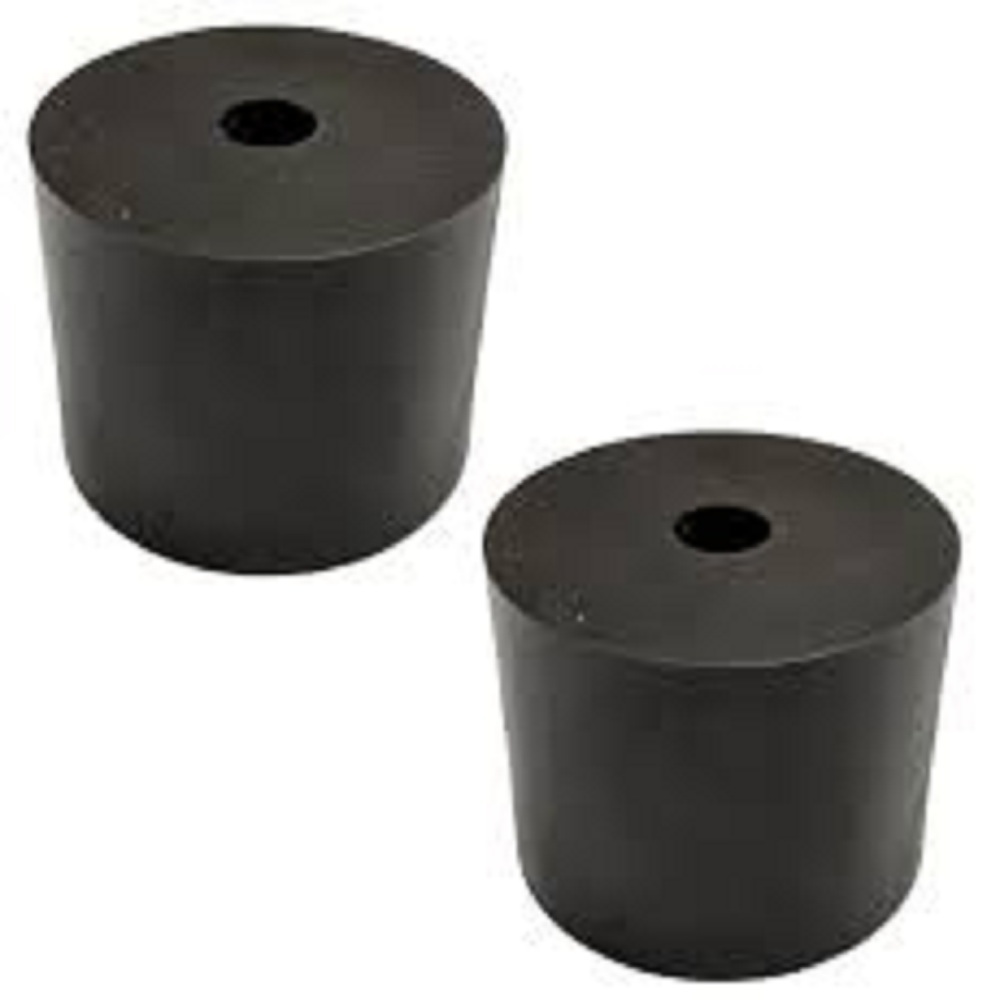 Rubber O Mounting Nut - Color: Black