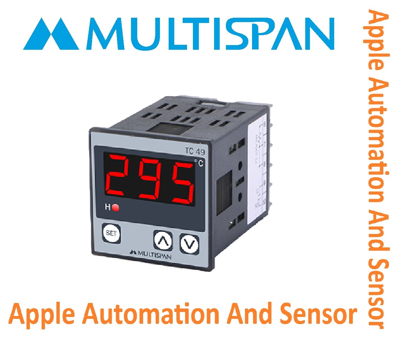 Tc-29p Multispan Single Display Pid Controller - Universal Input, 1 Year Warranty | Temperature Control, Process Indicator, Relay Output Options