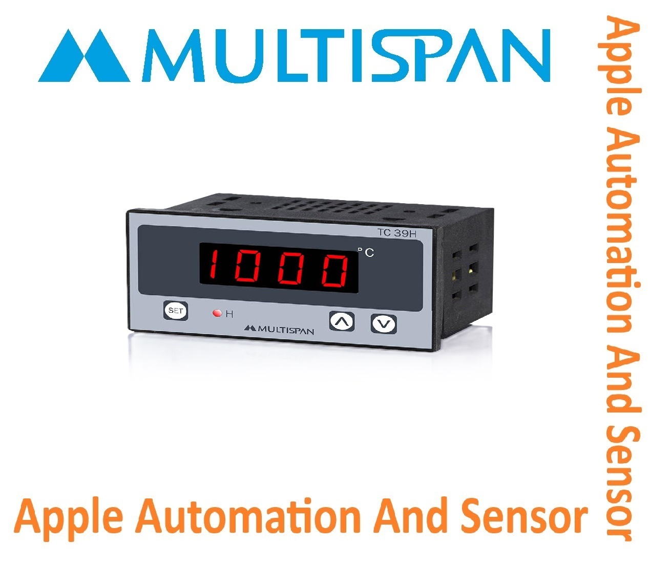 Utc-413p Multispan Single Display Universal Input Pid Controller - 3 Digit | Universal Input, 1 Year Warranty, Versatile Control Functions, Compact Design