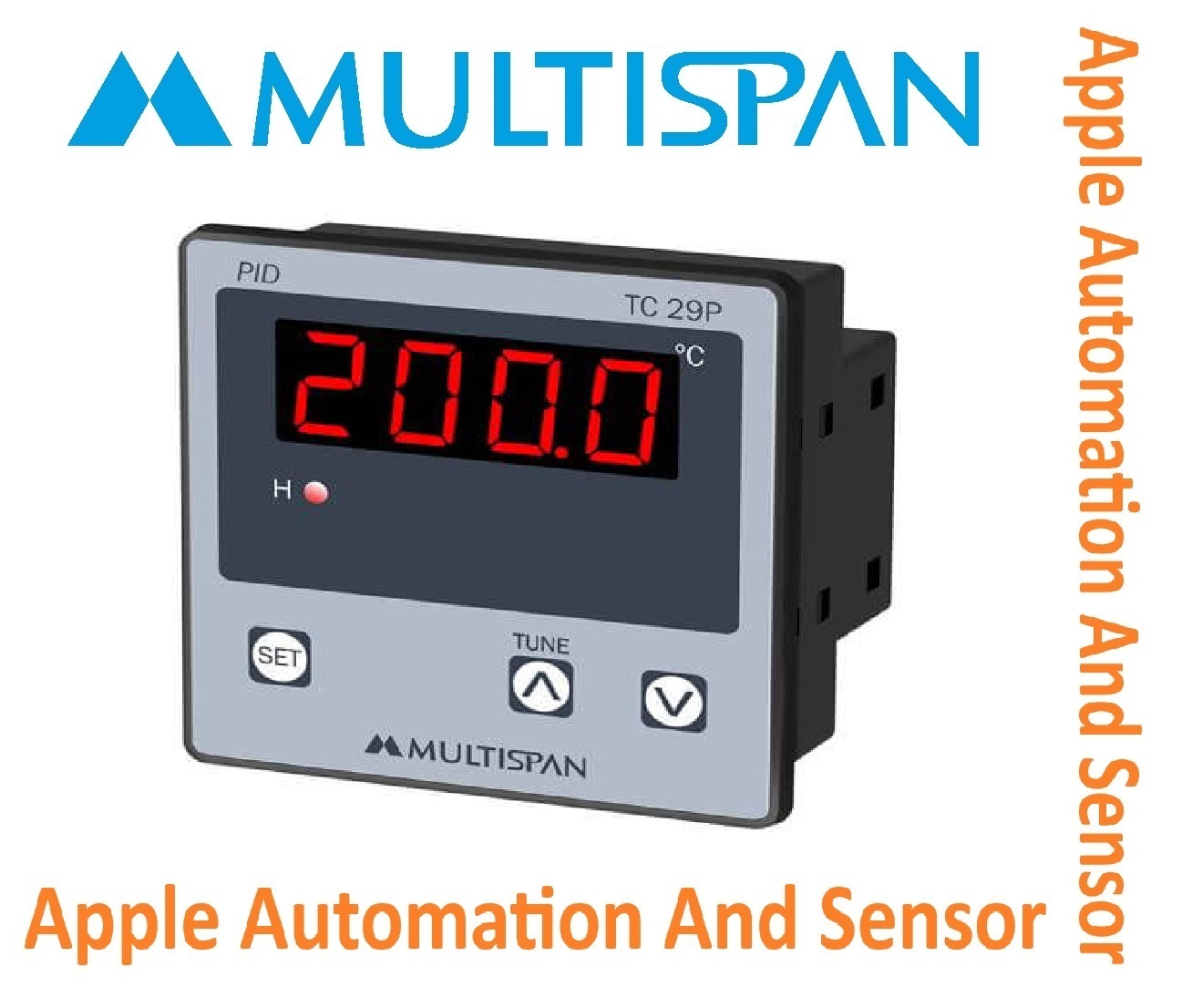 Utc-413p Multispan Single Display Universal Input Pid Controller - 3 Digit | Universal Input, 1 Year Warranty, Versatile Control Functions, Compact Design