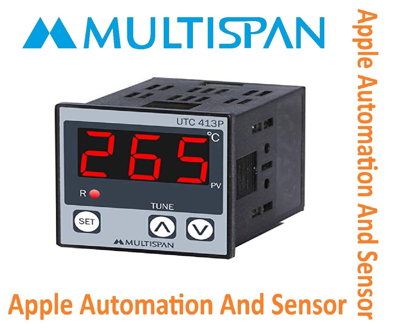 Utc-114 Multispan Single Display Universal Input Pid Controller - 4 Digit | Features: Universal Input, 1 Year Warranty, Multiple Functionality, Compact Design