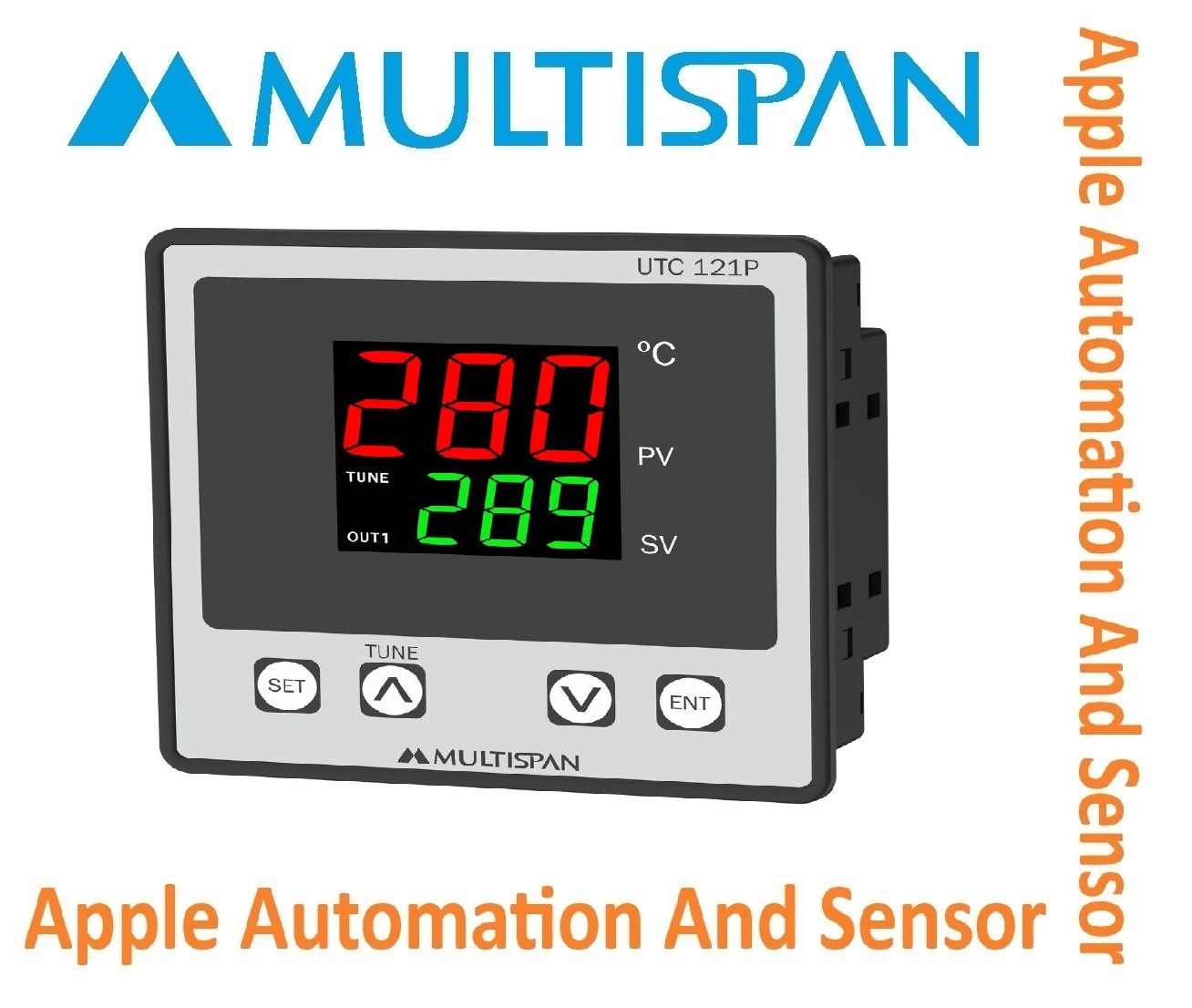 Utc-221p Multispan Double Display Universal Input Pid Controller Single Relay - Durable Design, Precision Temperature Control, Versatile Functionality, Wide Compatibility