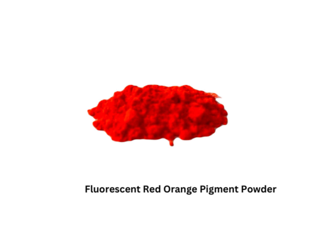 Fluorescent Red Orange Pigment Powder