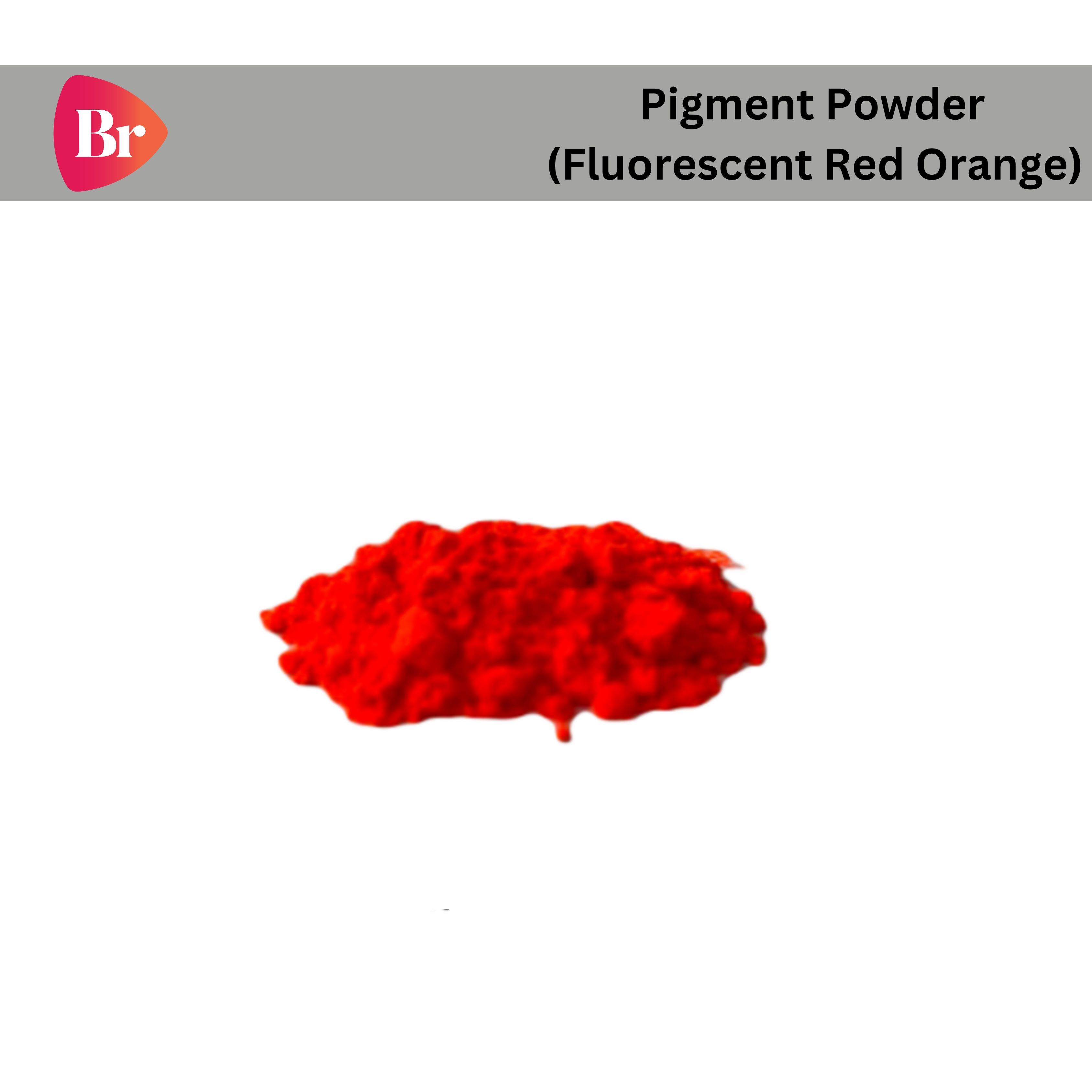 Fluorescent Red Orange Pigment Powder - Purity: High