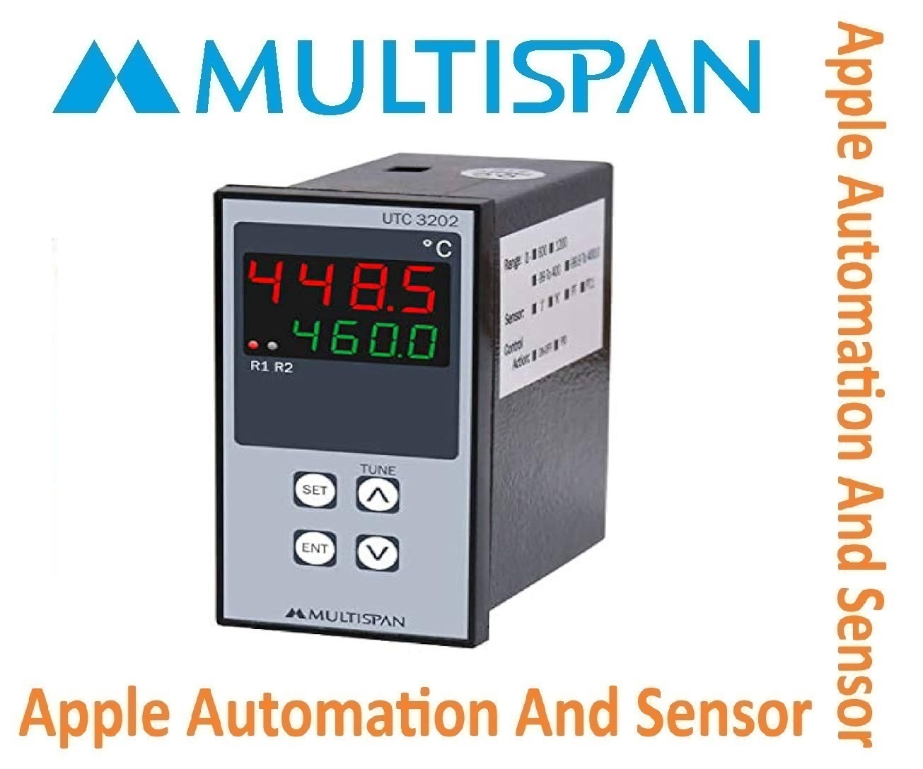 Utc-2202g Multispan Double Display Universal Input Pid Controller Double Relay - Advanced Temperature Control, Dual Display Functionality, Relay Output