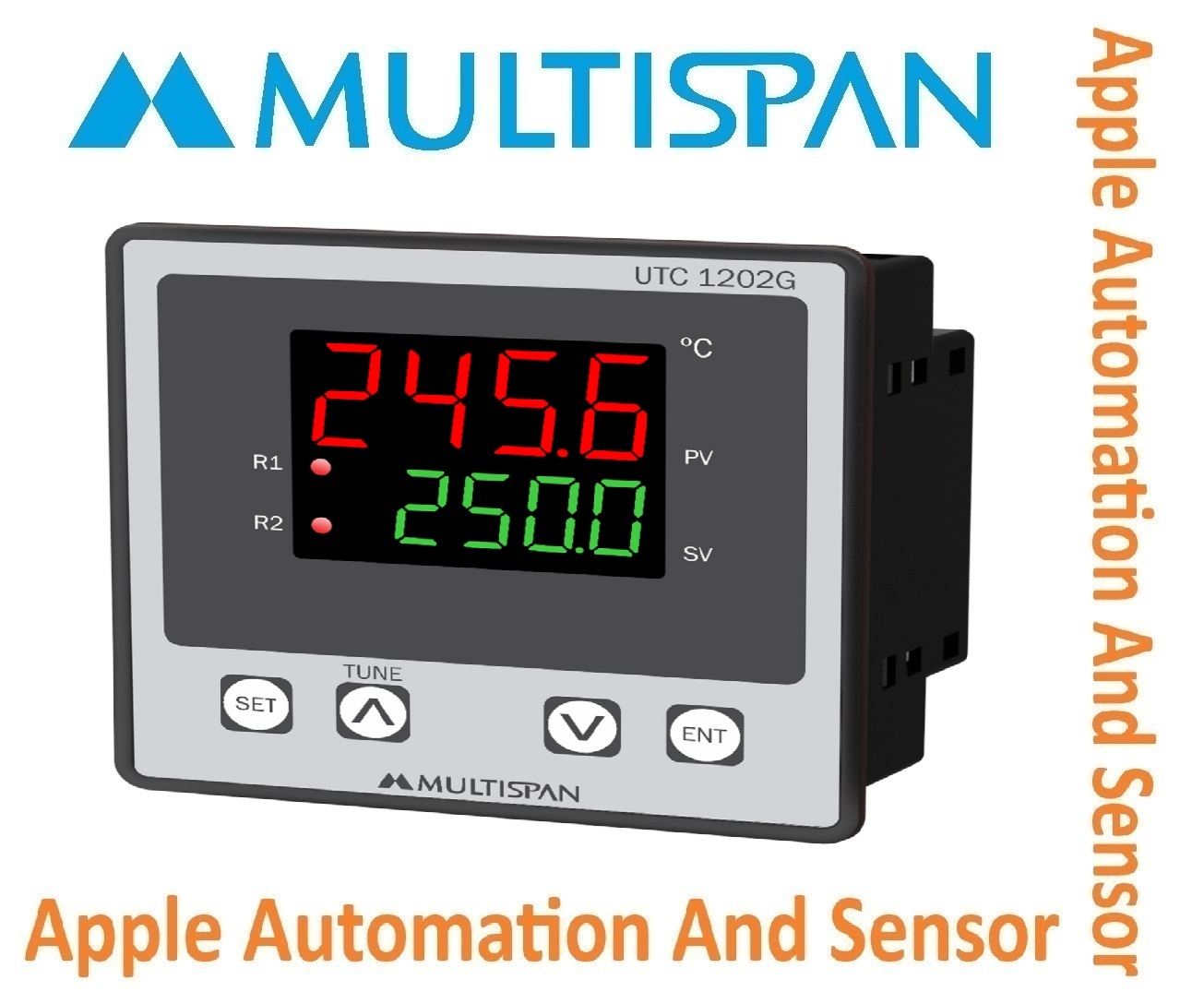 Utc-2202g Multispan Double Display Universal Input Pid Controller Double Relay - Advanced Temperature Control, Dual Display Functionality, Relay Output
