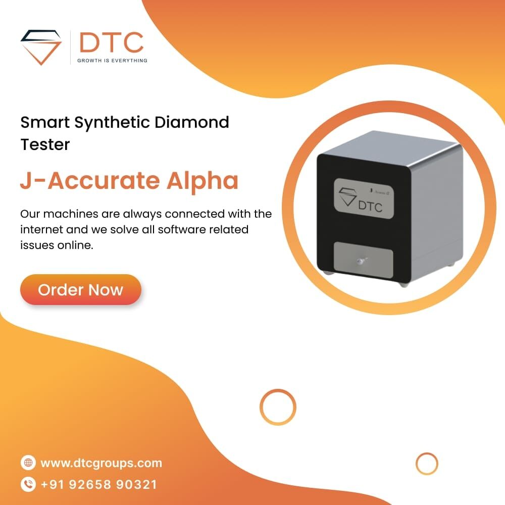 J-accurate Alpha Smartest Synthetic Diamond Detector - Color: Different Available