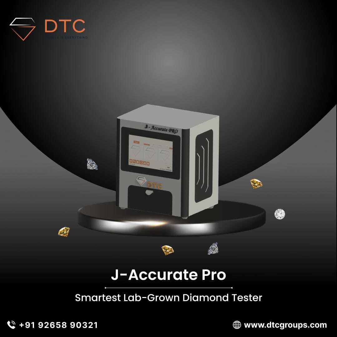 J-accurate Pro Smartest Lab-grown Diamond Detector - Machine Weight: 25 Kilograms (Kg)