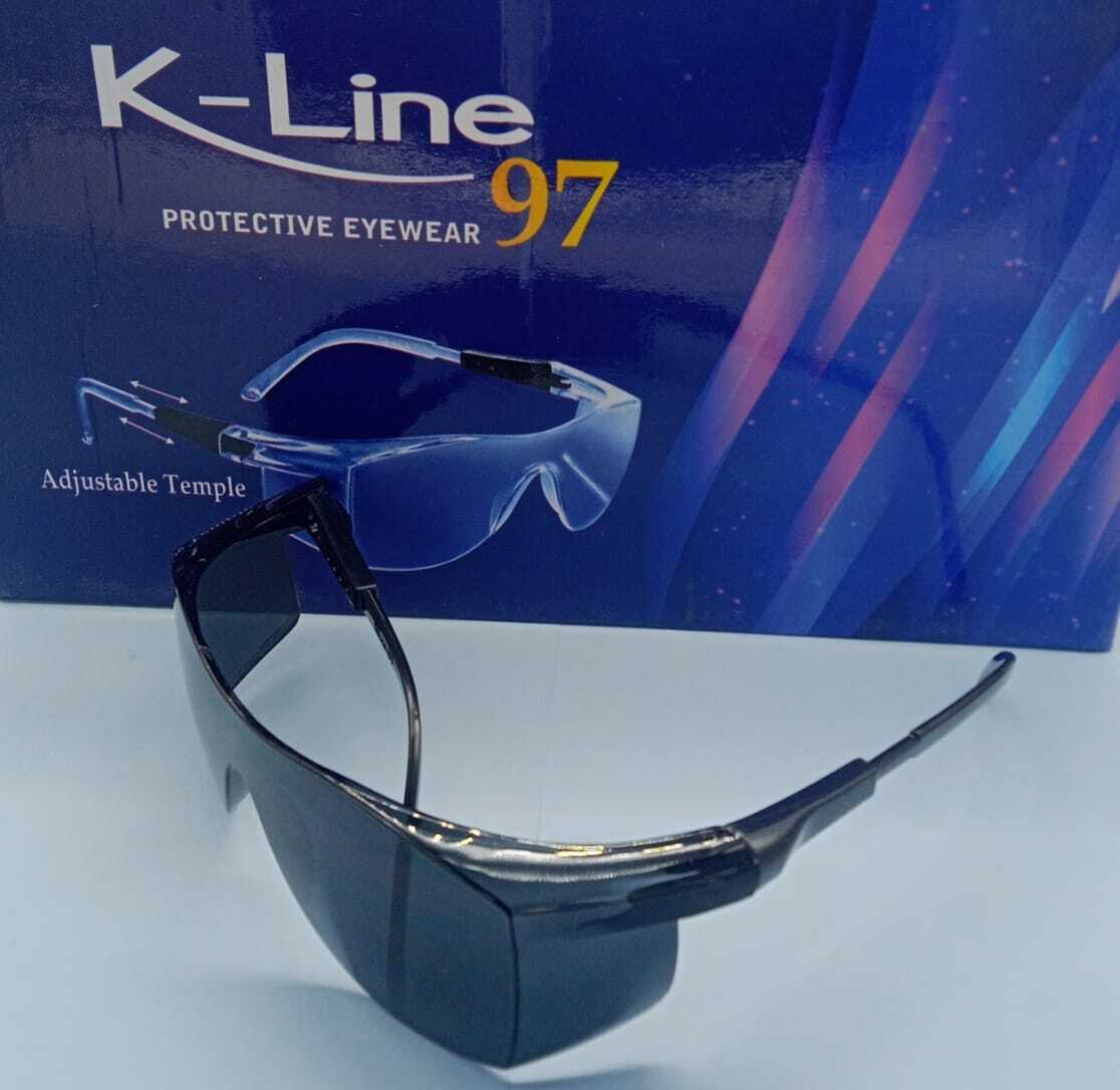 K -Line 97 - Transparent Plastic Eye Protection | Unisex, Reusable, Waterproof, Ideal For Various Environments