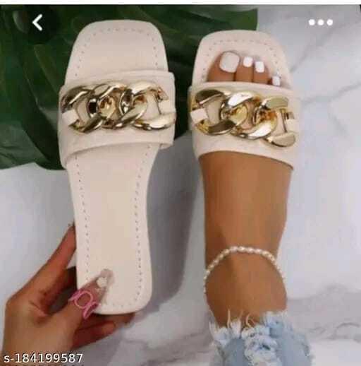 Flats Sandals - Color: Pink