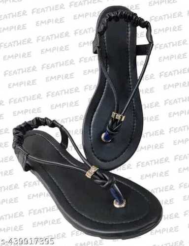 Flat Ladies Sandals - Heel Type: Platform