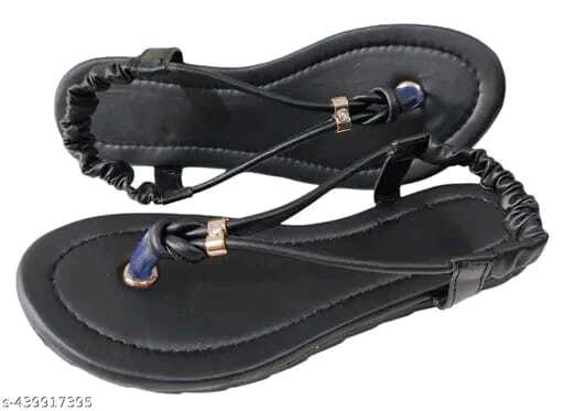 Flat Ladies Sandals - Heel Type: Platform