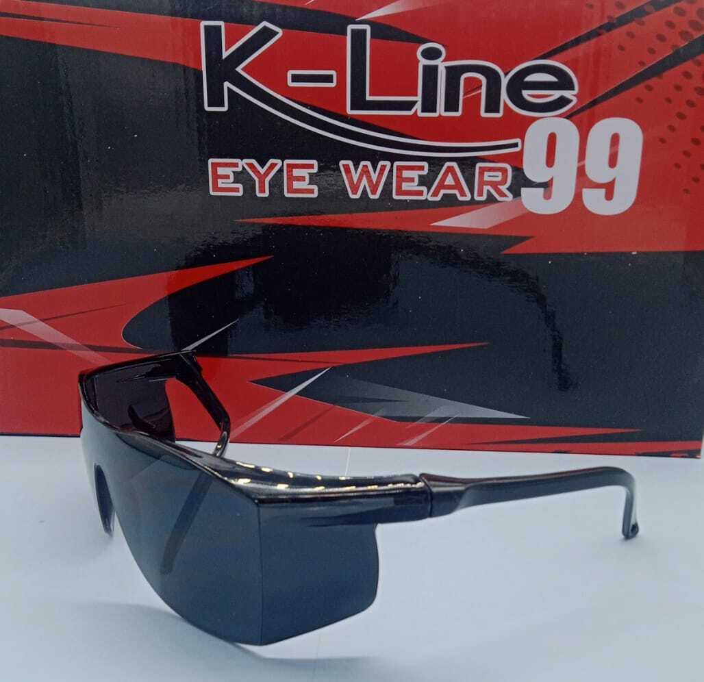 K-line 99 - Plastic , Black Unisex Eye Protection, Reusable & Waterproof For Ultimate Durability And Comfort