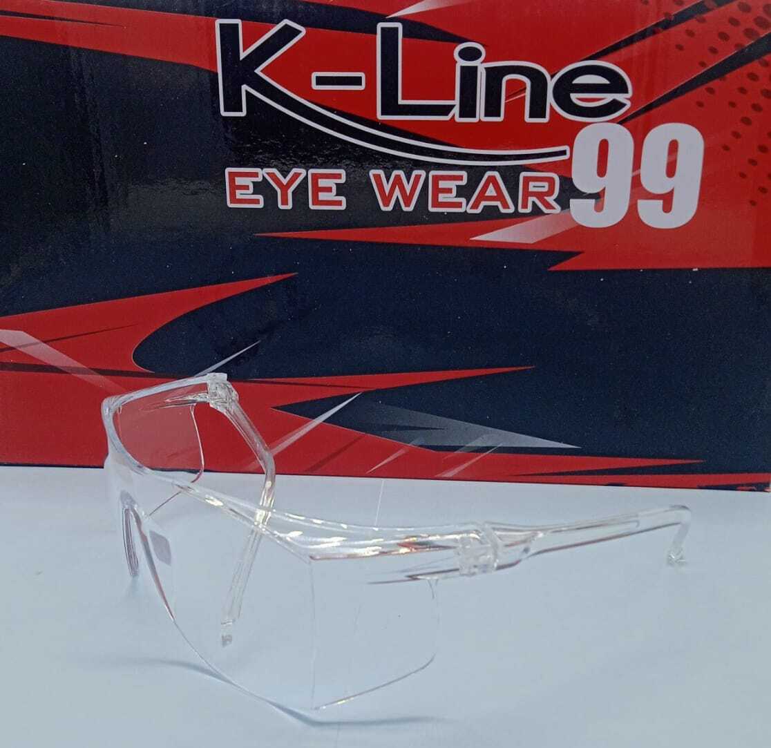 K-line 99 - Plastic , Black Unisex Eye Protection, Reusable & Waterproof For Ultimate Durability And Comfort
