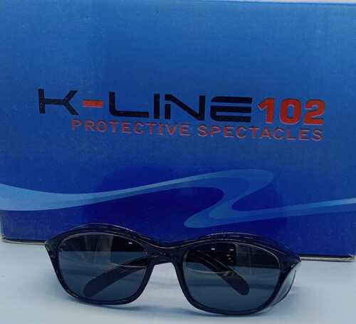 K -Line 102 - Plastic, Unisex, Black | Reusable Eye Protection, Waterproof, Durable Design for Outdoor and Indoor Use