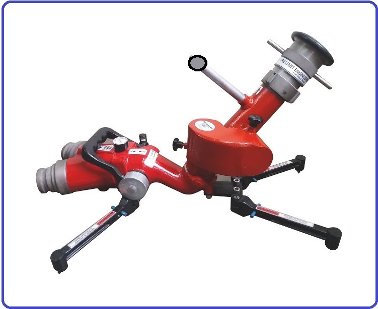 Portable Self Oscillating Water Monitor Application: For Fire