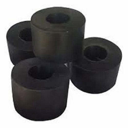 Split Rubber Bushing - Color: Black