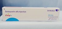 Cresp 40 Injection - Liquid Formulation, For Anemia Due To Chronic Kidney Disease & Chemotherapy | Adult Use Under Doctor Supervision, Storage In Cool & Dry Place