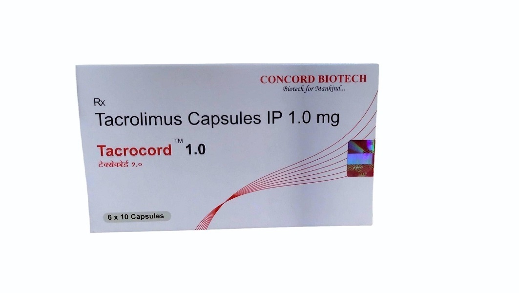 Tacrolimus Capsules - 1mg Dosage | Immunosuppressant For Organ Transplant Support