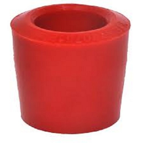 Square Rubber Bush - Color: Black