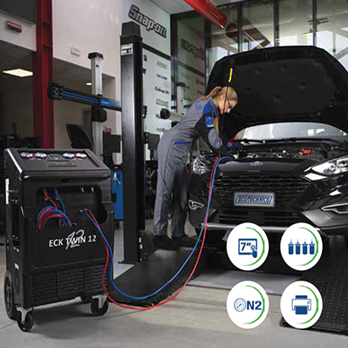 ECK Twin 12 Ecotechnics AC Machine - 220V - 250V Electric Power Source | Twin 12 AC System, Ideal for Automotive and Industrial Use, 1-2 Year Warranty