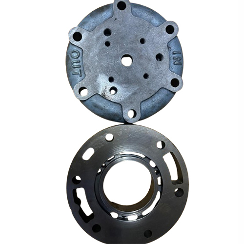 Ir Type Top Bottom Set - Mild Steel, Available In Different Sizes | Polished Surface, Manual Functionality For Air Compressors