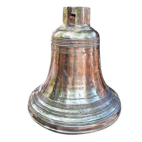 Antique Temple Bell - Color: As Per Availability