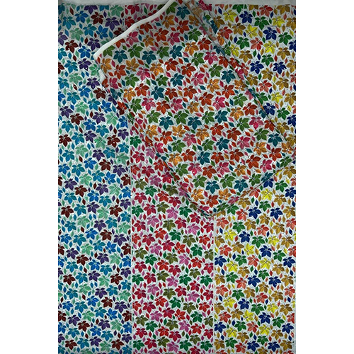 Schiffli With Digital Print Fabric