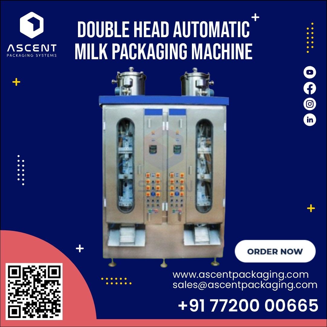 1000ml Double Head Pouch Packing Machine - Automatic Grade: Automatic