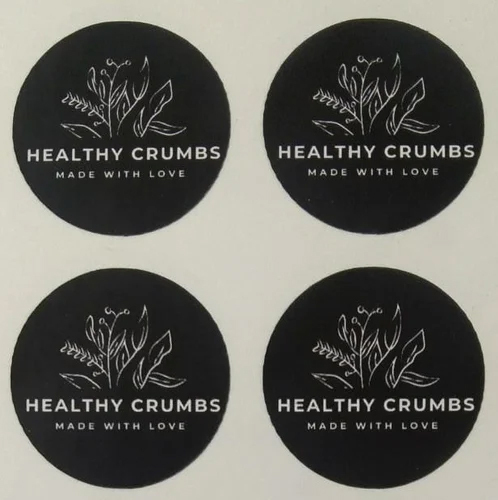 Round Digital Printed Sticker