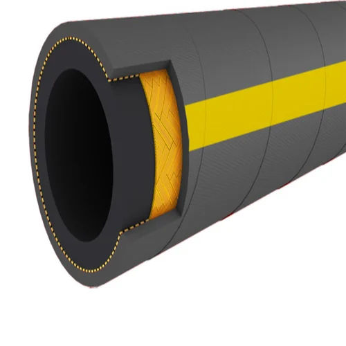 Synthetic Rubber Hoses - Color: Black