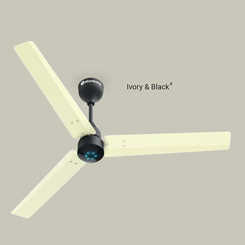 Ivory And Black Renesa Atomberg Ceiling Fan