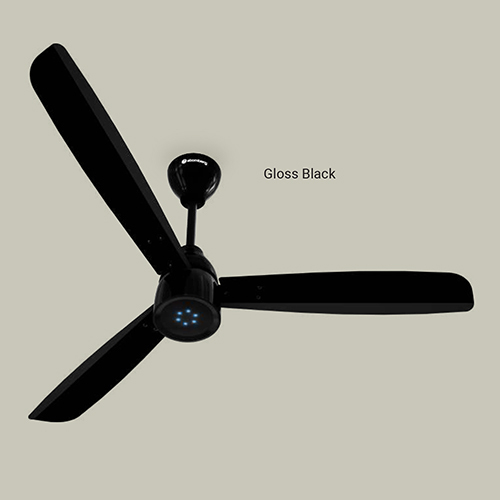 Gloss Black Renesa Prime Remote Atomberg Ceiling Fan - Color: Different Available