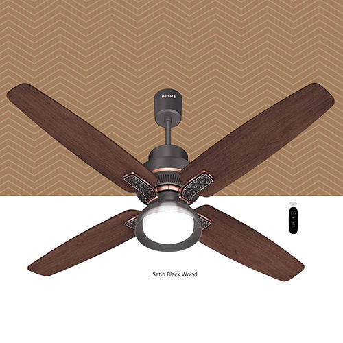 Albus BLDC Satin Black Wood Premium Underlight Ceiling Fan