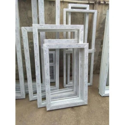 White UPVC Window Frame