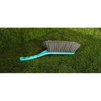 Car Carpet Cleaning Brush (plastic) - Nylon & Pvc Bristles, Standard Size, Rectangular Shape, Medium Stiffness, Ideal For Car Cleaning