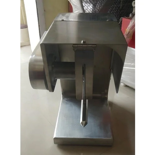 Electric Chicken Cutting Machine - Steel Body, Silver Finish | Automatic Operation, Warranty Included