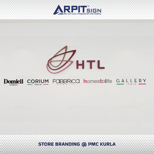 Customized  2D Solid Letter