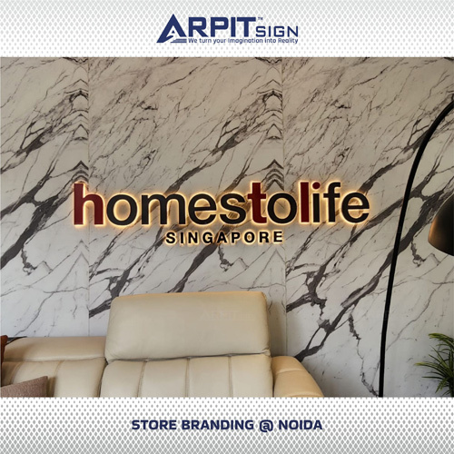 Customized  3D Backlit Signage