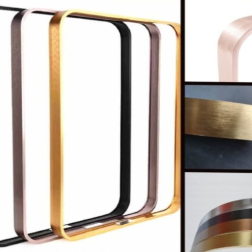 Decorative Rectangular Mirror Frame - Metal, Various Sizes , Timeless Design for Elegant Home Decor