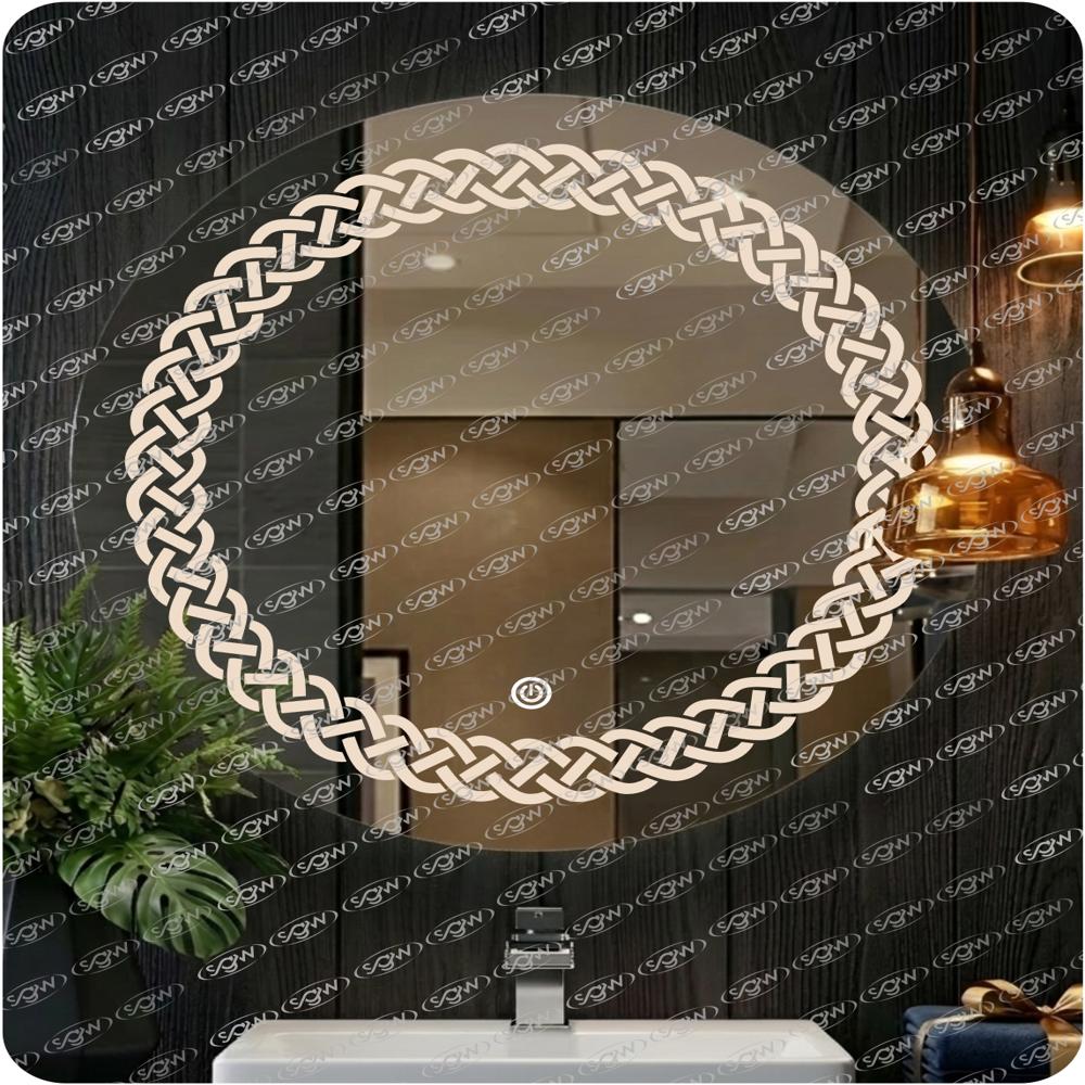 Bathroom Led Round Mirror - Application: Home
