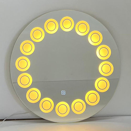 Decorative Led Round Mirror - Application: Home