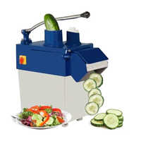Vegetable Preparation Machine - Stainless Steel, Multiple Size Options | Electric Power, Efficient For Soft To Hard Vegetables